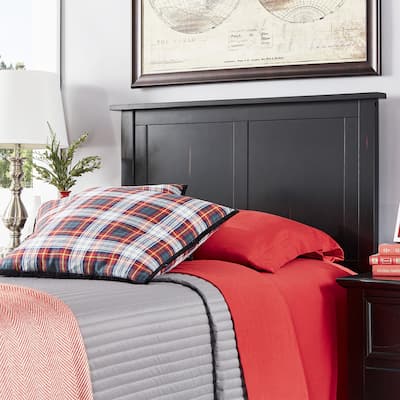Mercer Mission Transitional Black Panel Headboard by iNSPIRE Q Classic