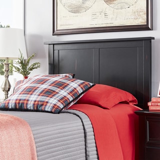 Mercer Mission Transitional Black Panel Headboard by iNSPIRE Q Classic