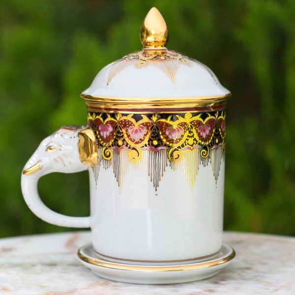 benjarong pottery
