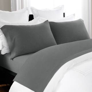 Jersey Knit Deep Pocket Bed Sheets Find Great Unique Heathered Jersey Extra Soft Yarn Dyed Cotton Bed Sheet Set By Briarwood Home