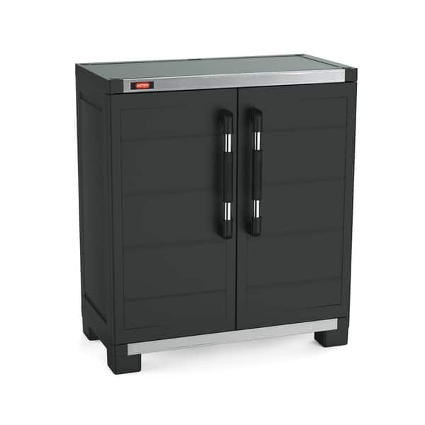 Shop Xl Pro Garage System Utility Black Storage Cabinets Set Of 6