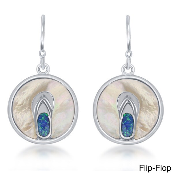 Approximate Measurements 18mm x 5mm 14K White Gold Simulated Amethyst Dangle Post Earrings