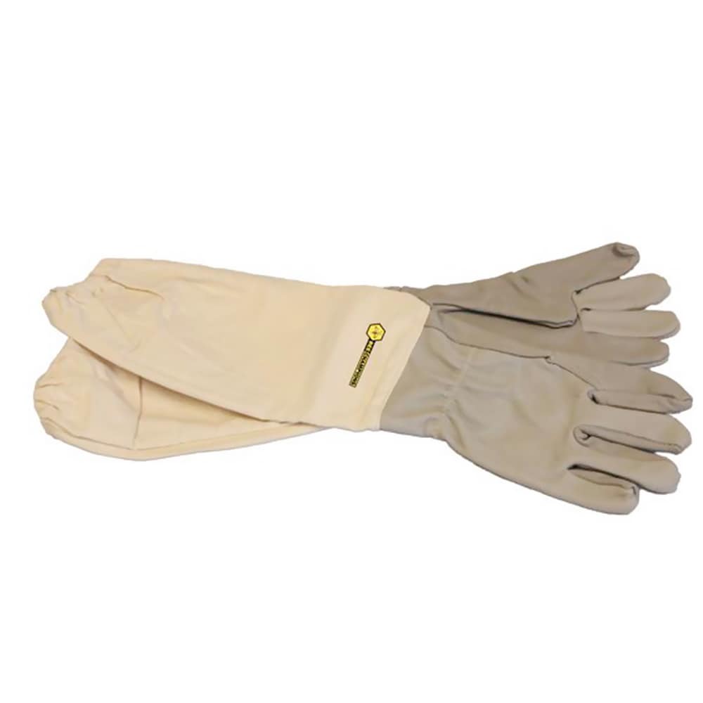 Beekeepers White Leather Gloves Size 2XL