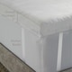 preview thumbnail 2 of 3, Hotel Laundry 4inch Platinum Collection Mattress Topper Filled Goose Down Alternative Fiber-100% Cotton Feather Proof
