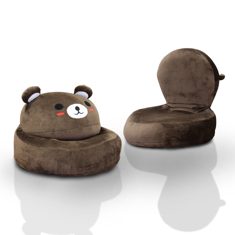 Will Transitional Microfiber Folding Kids Chair by Furniture of America