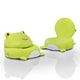 preview thumbnail 8 of 12, Will Transitional Microfiber Folding Kids Chair by Furniture of America