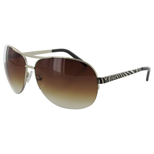 Guess Womens Guf219 Wire Rim Aviator Fashion Sunglasses Free Shipping On Orders Over 45 0120