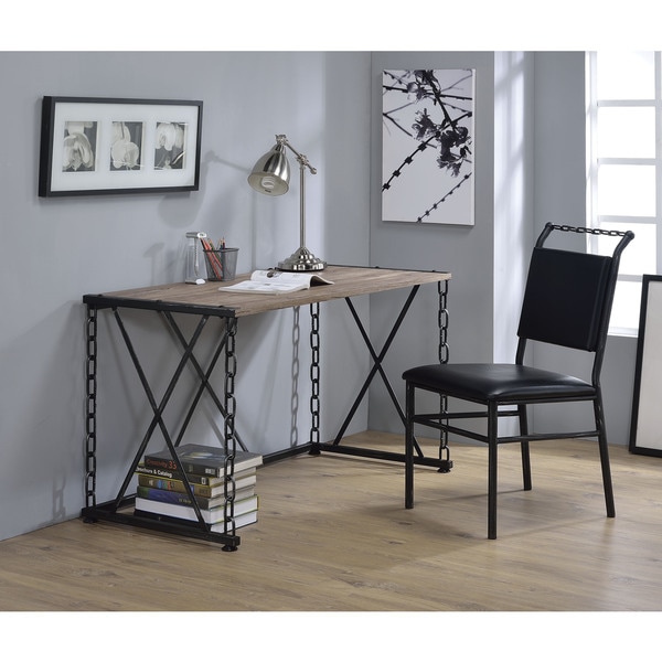 Carbon loft kehlmann black 2024 metal and wood desk