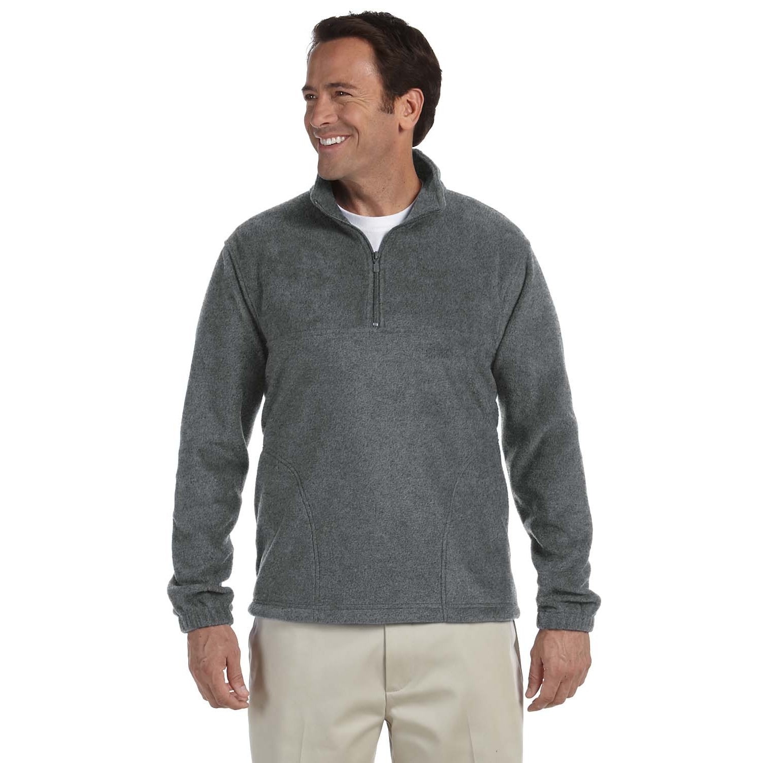 quarter zip mens sweatshirt