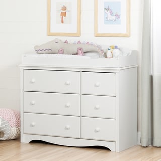 South Shore Angel Changing Table 6-drawers