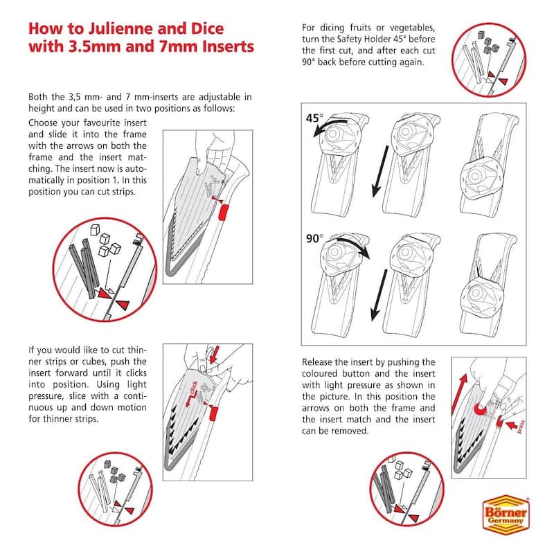 Swissmar Borner V Power Red V-7000 Mandoline