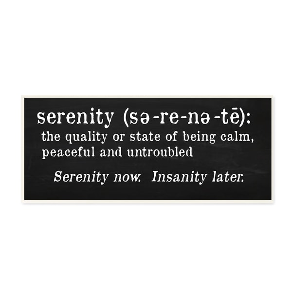 serenity name meaning