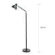 preview thumbnail 5 of 3, Carson Carrington Innnes Black Brass/Metal 54.5-Inch Articulating Antique Floor Lamp