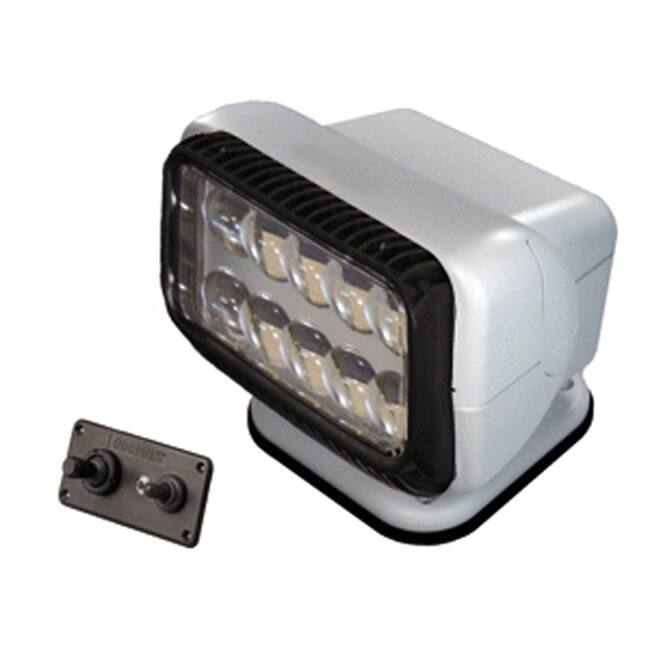 GoLight Permanent Golight White LED Fixture with Dash-mounted Remote