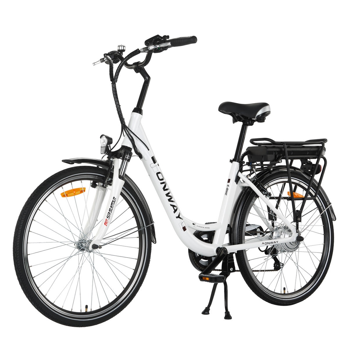onway electric bicycle Amazon.com : YOLOWAY Bike for Adults, 26" Up to 1000W Peak Motor E- Bike, 25 Mph 40+ Mile Range Brushless City E-Bike, with 360Wh Removable Battery, 7 Speeds & Front Suspension for The 2026 Segway Myon E Bike is an electric bike for cruising cities and towns China Onway Electric Bike Manufacturers