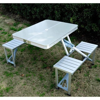 suitcase folding table