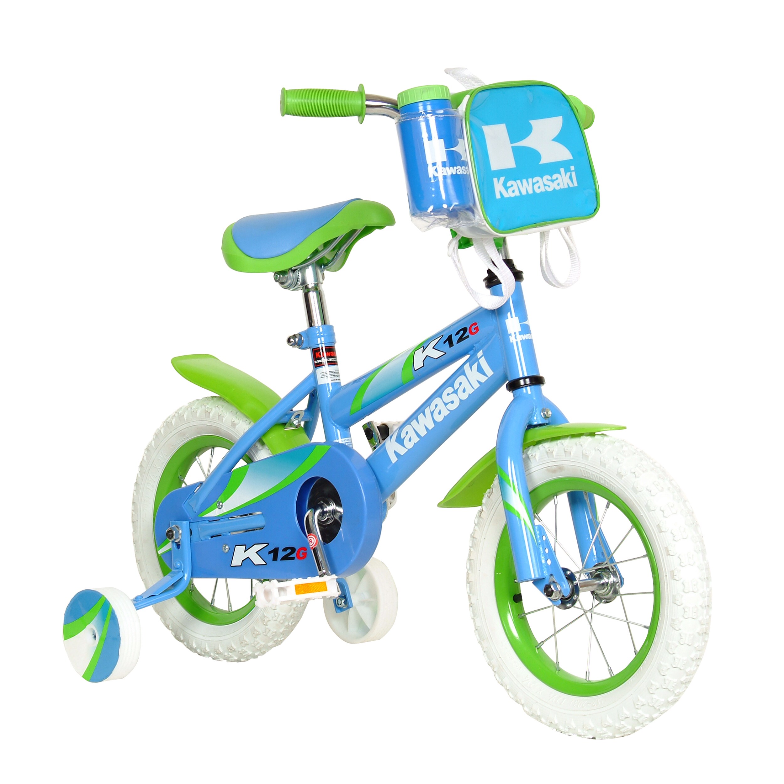 John Deere Mean Green Kid's Bicycle with Removable Training