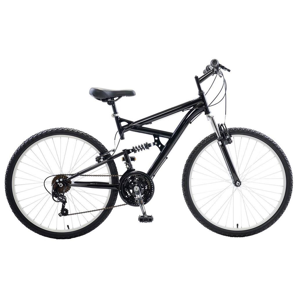 Cycle Force Dual Suspension 26-inch Wheels 18-inch Frame Men's Mountain Bike