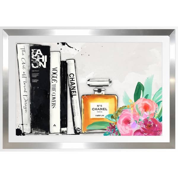 BY Jodi 'The Book Shelf' Framed Plexiglass Wall Art - Overstock - 12590209