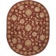 preview thumbnail 30 of 30, Nourison Hand-tufted Area Rug 7'6" x 9'6" - Rust - Oval