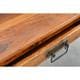 preview thumbnail 4 of 5, Timbergirl Solid Seesham Wood Console Table with Metal Legs - 60"L x 16"W x 31.5"H
