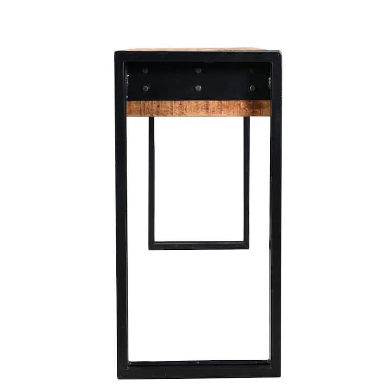 Handmade Reclaimed Mango Wood Console Table (India) - 60" x 16" x 31.5"