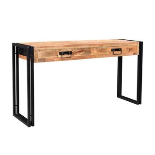 Handmade Reclaimed Mango Wood Console Table (India) - 60" x 16" x 31.5"