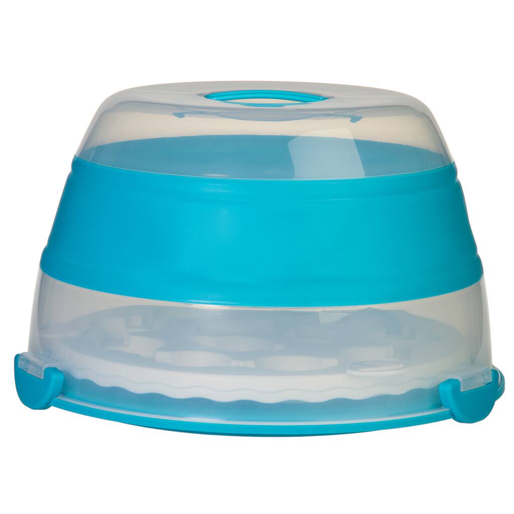 Progressive BCC-6 Teal Collapsible Cupcake Carrier