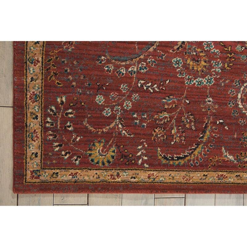 Nourison 2020 Traditional Floral Medallion Persian Pattern Area Rug