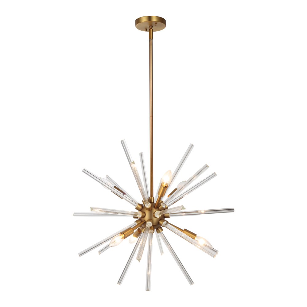 OVE Decors Harbin Bronze-finished LED integrated Chandelier (Antique Bronze) - Chandeliers For Bedrooms by Overstock.com