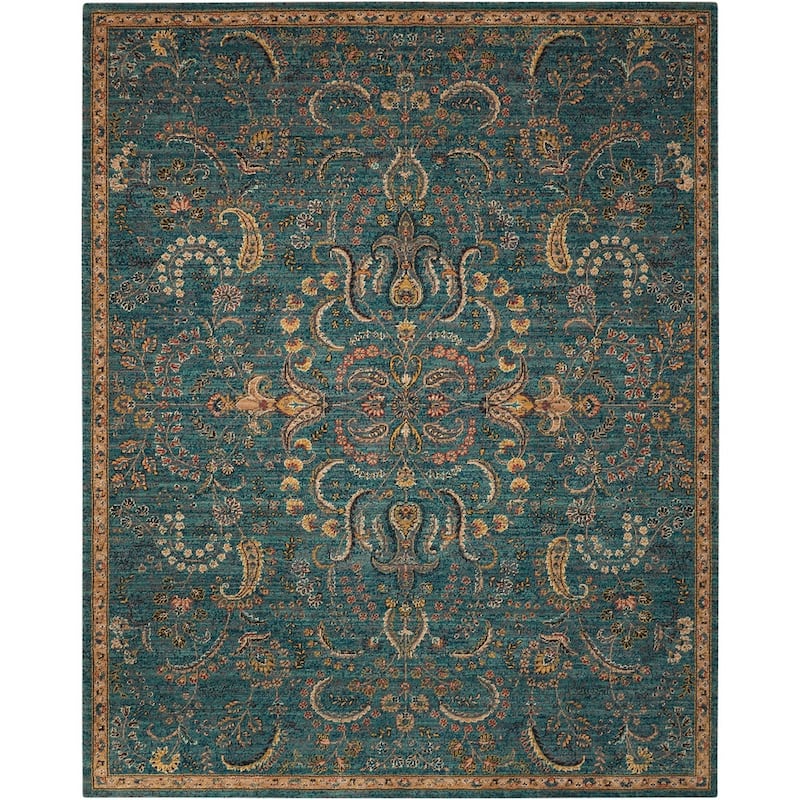 Nourison 2020 Traditional Floral Medallion Persian Pattern Area Rug