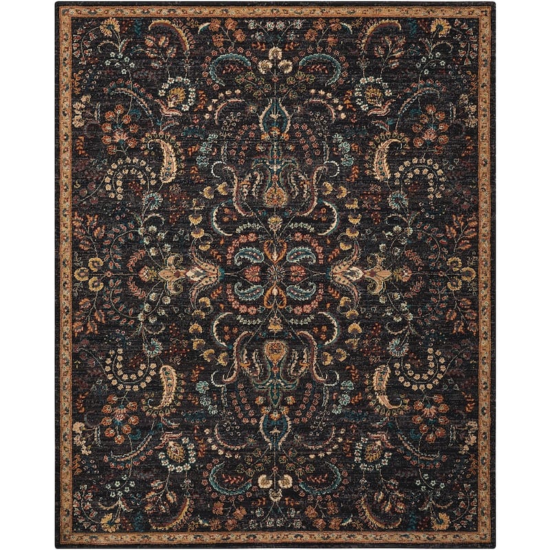 Nourison 2020 Traditional Floral Medallion Persian Pattern Area Rug