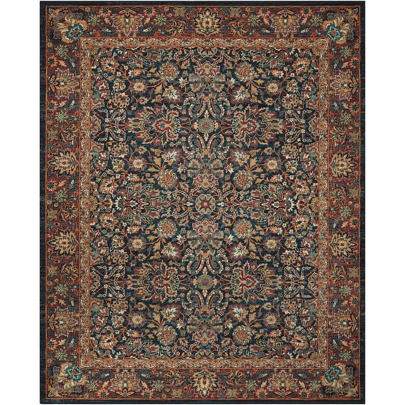 Nourison 2020 Area Rug - 8' x 10'6" - Navy - Runner/Rectangle