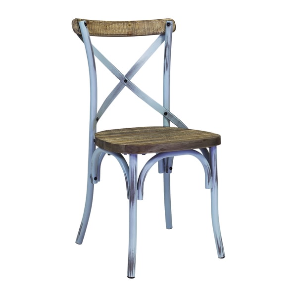 Handmade Rustic Reclaimed Crossback Dining Chair. Opens flyout.