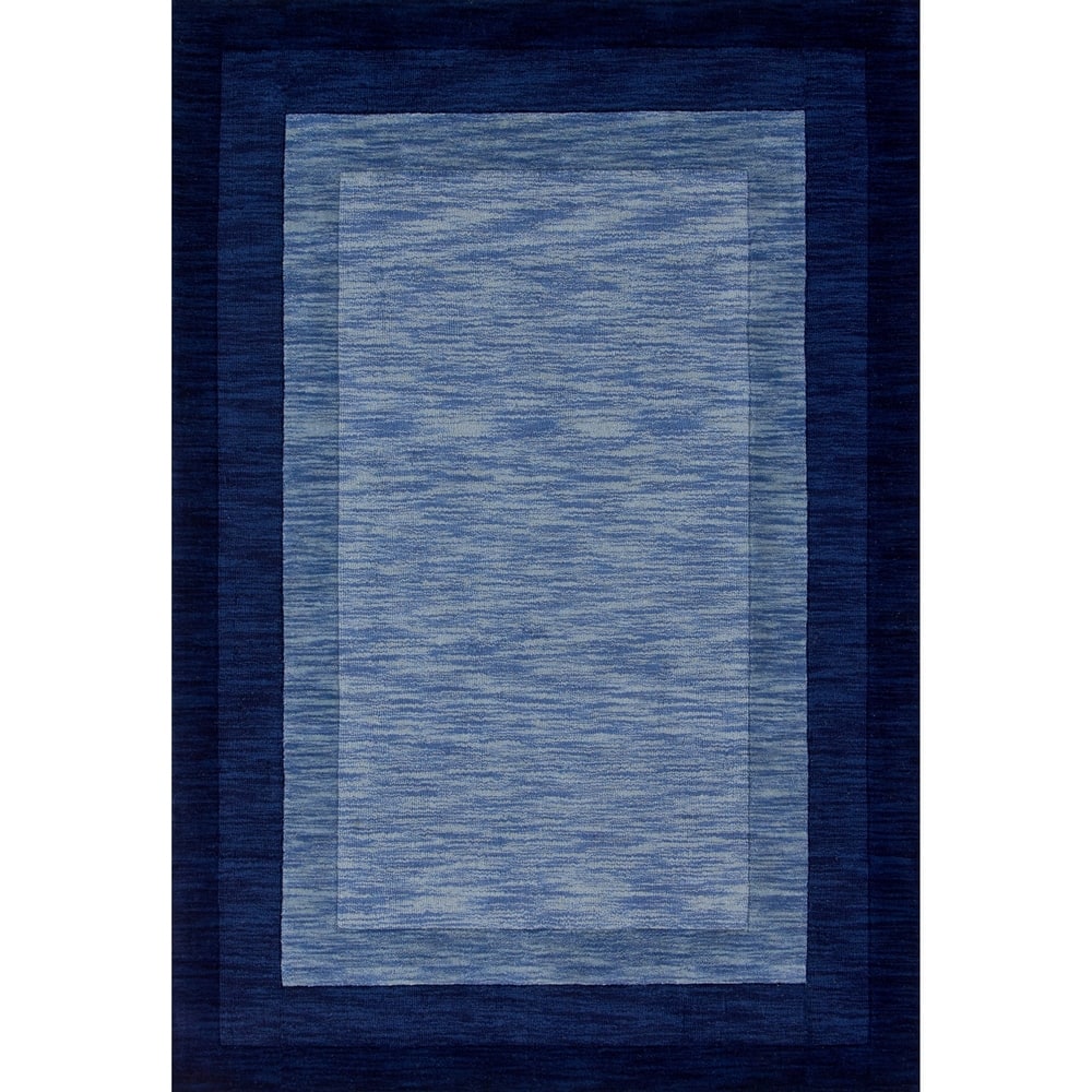 Alexander Home Helena Border Pattern Hand-tufted Pure Wool Rug