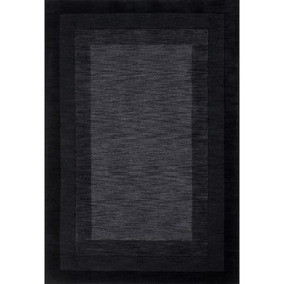 Alexander Home Helena Border Pattern Hand-tufted Pure Wool Rug