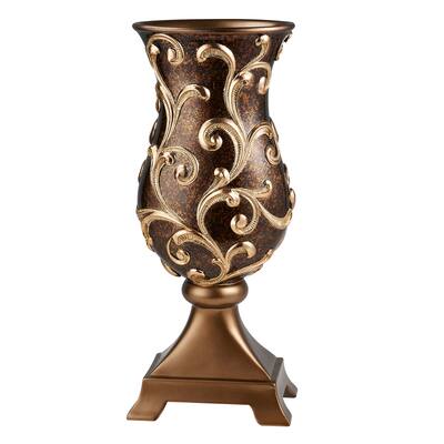 Odysseus Gold Polynesia 19.75-inch Baroque with Floral Filigree