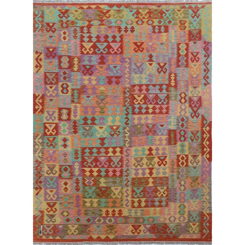 Kilim Zeeshan Rust Rug
