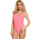 Dippin' Daisy's Solid Coral Women's High-cut Vintage-style One-piece ...