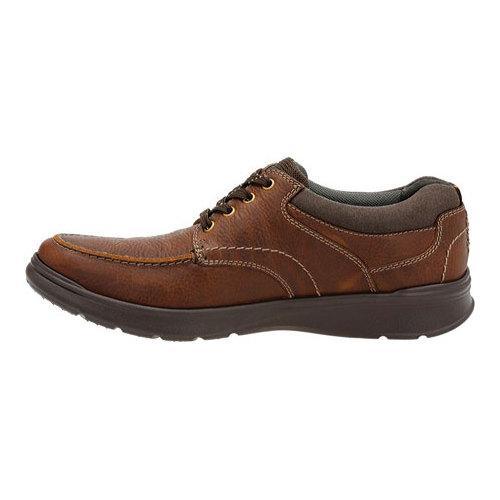 Men's Clarks Cotrell Edge Lace Up Shoe Tobacco Oily Cow Full Grain ...