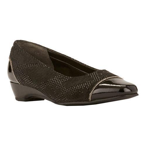 Rose Petals by Walking Cradles Womens bonjour Black Teardrop/Patent Size 9.5 3 Rose Petals by Walking Cradles Womens bonjour Black Teardrop/Patent Size 9.5 3