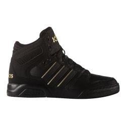Shop Men's adidas NEO BB9TIS Mid Basketball Shoe Black/Black/Matte Gold -  Overstock - 12422391