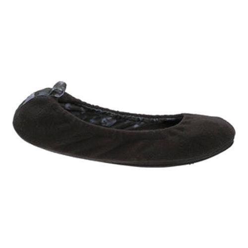 Women's Dearfoams Active Fleece Ballerina Slipper with Memory Foam ...