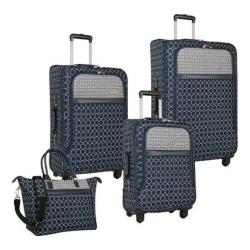 nine west luggage navy