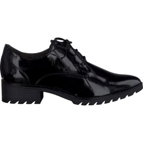 tamaris black patent shoes