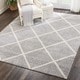 preview thumbnail 17 of 120, Nourison Brisbane Large Diamond Geometric Modern Shag Area Rug
