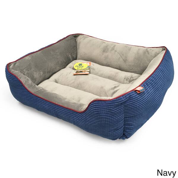 Animal Planet Grid Pattern Cuddler Pet Bed Overstock 12600888