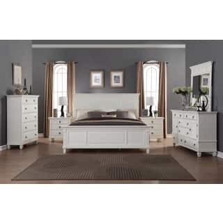 White Bedroom Sets Online At Our Best Regitina White 6 Piece Queen Size Bedroom Furniture Set