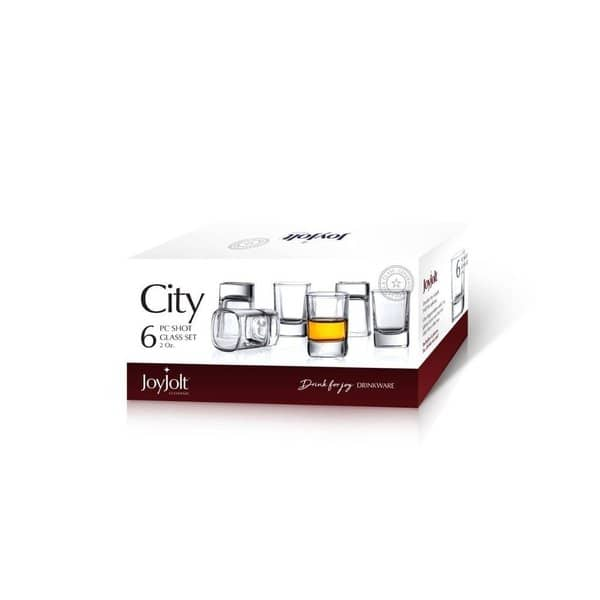 Shop Joyjolt City Heavy Base 2 Ounce Tequila Vodka Whiskey