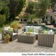 Shop Vitus Outdoor 4-piece Acacia Wood Chat Set with ... Shop Vitus Outdoor 4-piece Acacia Wood Chat Set with ... on Safavieh Outdoor Living Granton 5 Pc Living Set id=27964